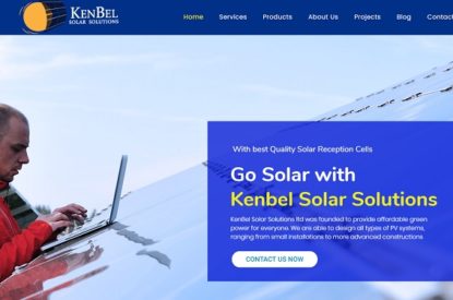 Kenbel Solar Solutions Limited - Website Design